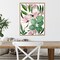 Bohemia 1 (Floral) by Marisa Anon 18-in. W x 24-in. H. Canvas Wall Art Print Framed in Natural